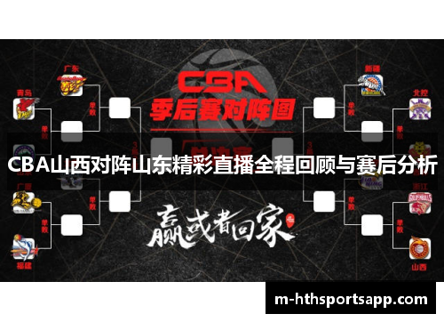 CBA山西对阵山东精彩直播全程回顾与赛后分析